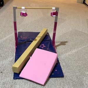 American Girl Gymnastics Set
